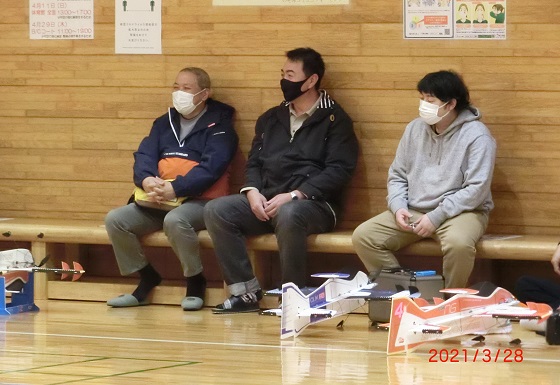 庭田さんが見学に来ました